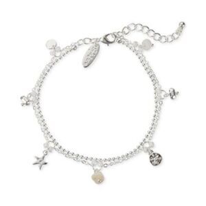 Style & Co Silver Charm Anklet